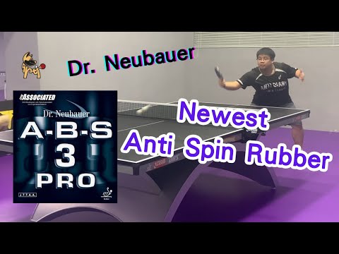 Dr. Neubauer Newest Anti-rubber Unboxing: ABS 3 PRO #tabletennis #unboxing