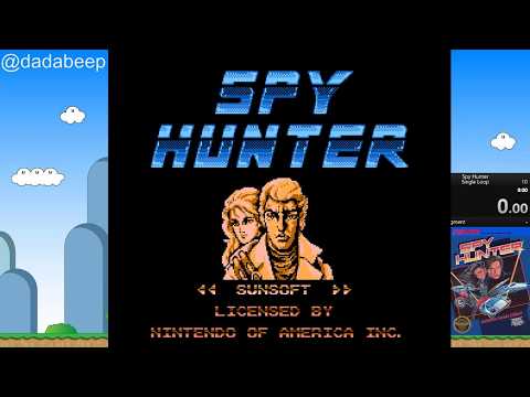 Spy Hunter NES in 2:55 World Record