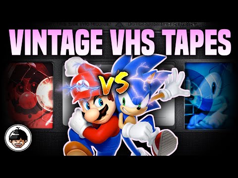 NINTENDO Vs. SEGA 90s VHS Tape Showdown