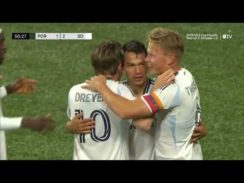 Chucky Lozano is BACK WITH A GOAL!! | 2025 Audi MLS Cup Playoffs