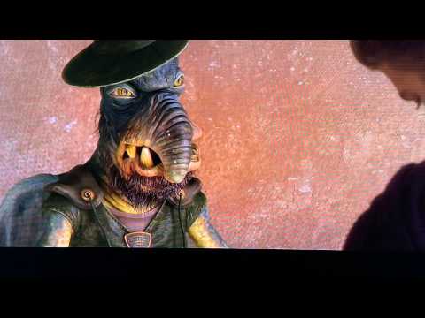 Anni! Little Anni! Star Wars clip!