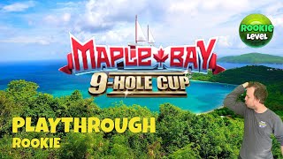 Golf Clash tips, Playthrough, Hole 1-9 - ROOKIE, Maple Bay 9-Hole Cup!