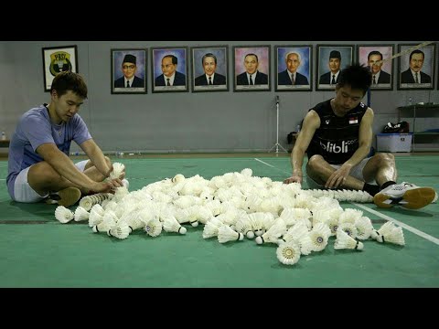 Begini ternyata cara latihan kavin Sanjaya dan marcus gideon 2 lawan 3