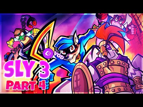 (Full VOD) Sly 3 Honor Among Thieves Playthrough Part 4 - General Tsao