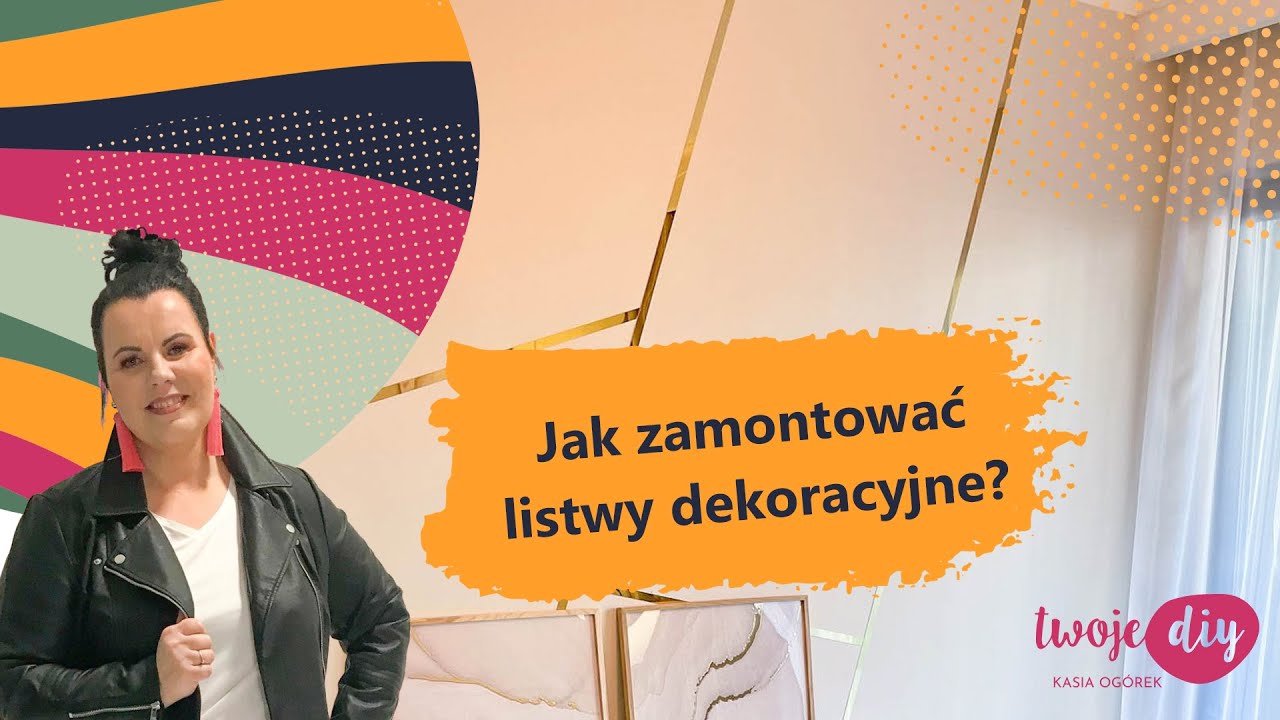 Jak zamontować listwy dekoracyjne na ścianie | Twoje DIY #108