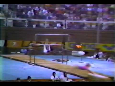 5th T CHN Chen Yongyan UB  1983 World Gymnastics Championships 9 850