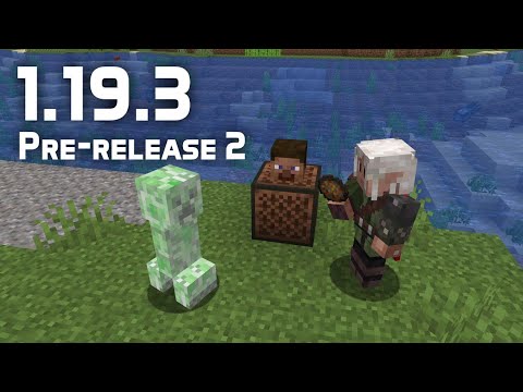 What's New in Minecraft 1.19.3 Pre-release 2? Fire Charge Creepers!