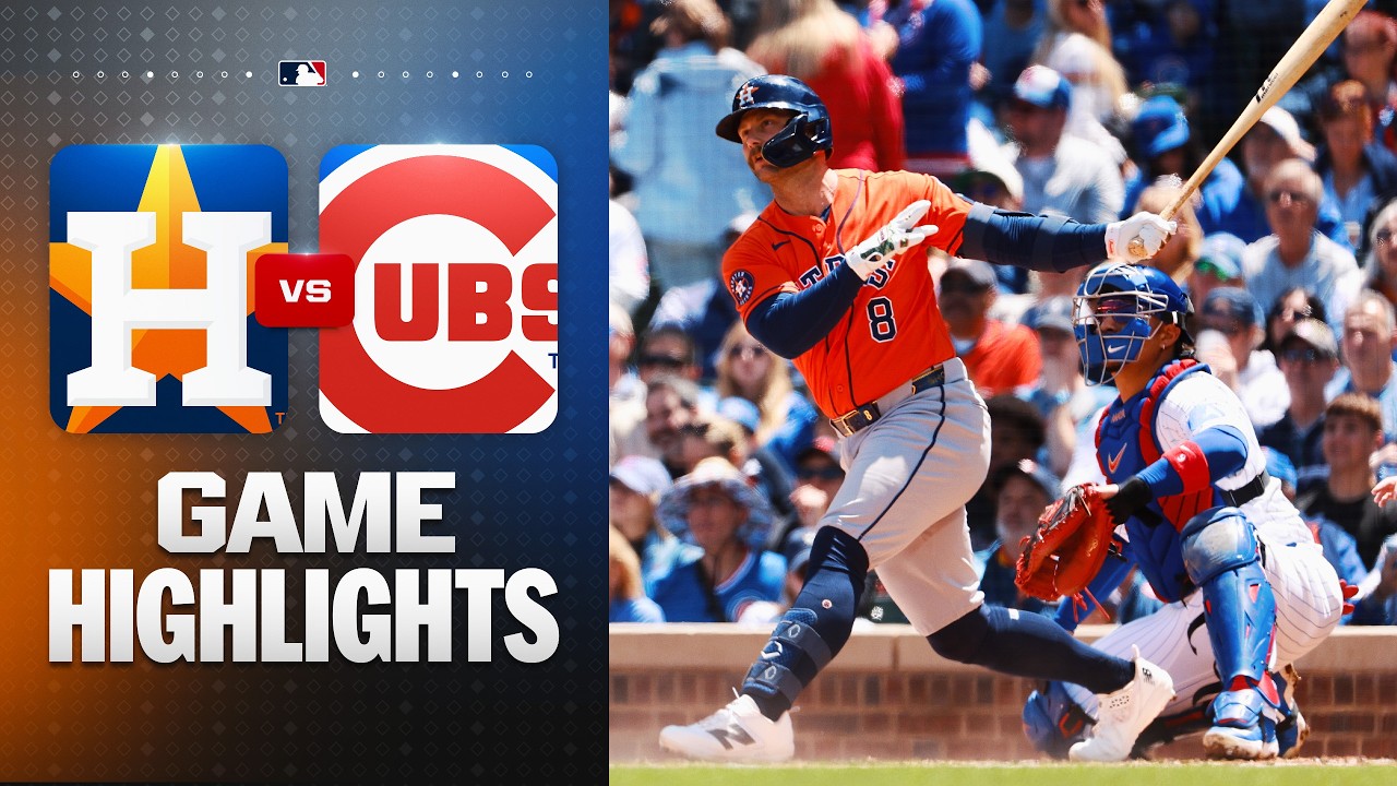 Astros vs. Cubs Game Highlights (5/24/26) | MLB Highlights