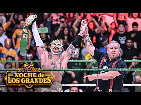 Rey Fenix wins the Cruiserweight Title from Laredo Kid: Noche de Los Grandes, May 30, 2026