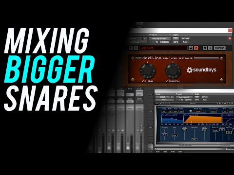 Mixing Trick For A Bigger Snare Drum