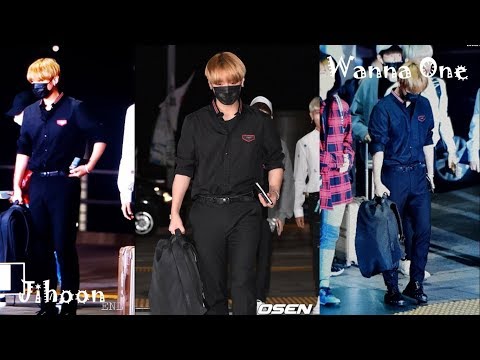 [ Wanna One ] 180928 Park jihoon (워너원) at Incheon airport heading To Thailand – Wanna One