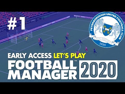 FOOTBALL MANAGER 2020 ALPHA | Part 1 | DEVELOPMENT CENTRE & TRANSFERS | FM20 Let's Play