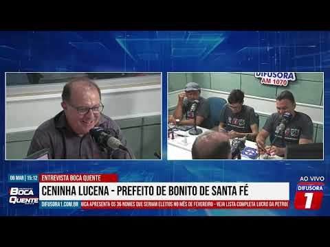 Entrevista com Ceninha Lucena, Prefeito de Bonito de Santa Fé