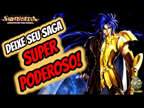 COMO EQUIPAR SAGA DE GÊMEOS | REWIEN COMPLETA | SAINT SEIYA AWAKENING.