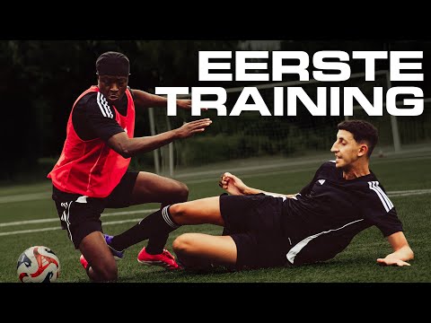 EERSTE Training: Nu is het echt begonnen ⚽️