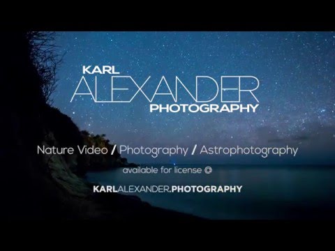 Milky Way time lapse over Black Sand Beach, Vieques PR