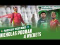 Nicholas Pooran 4 Wickets | Pakistan vs West Indies | 3rd ODI 2022 | PCB | MO2T