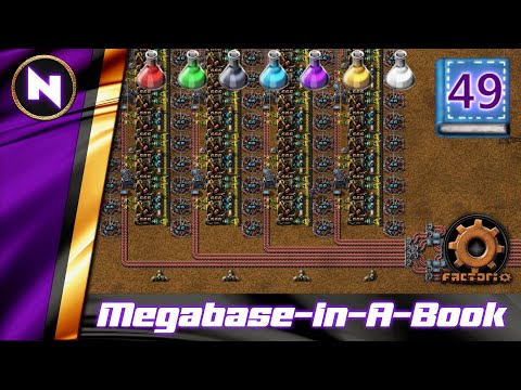 EXPLOSIVE FACTORY! | #49 | Factorio Megabase-In-A-Book Lets Play