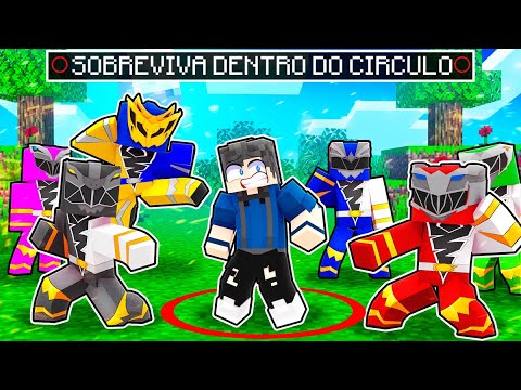 SURVIVE IN THE RED CIRCLE AGAINST THE POWER RANGERS!