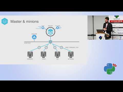 Learning to Control Any Device With Python and Salt - Mike Place - PyCon Israel 2018