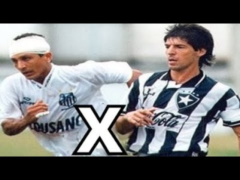 Santos 2x0 Botafogo - 22/10/1994 - Compacto com narração de Silvio Luiz