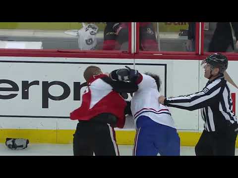 Chris Neil vs Brandon Prust Jan,30 2013
