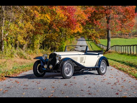 1933 Alfa Romeo 6C1750 Gran Sport Series VI Castagna Cabriolet - POA