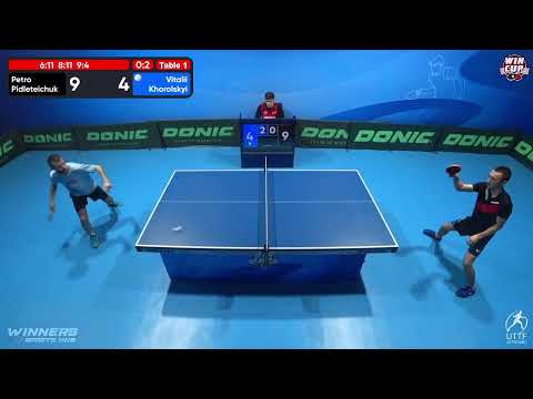 00:30 Petro Pidleteichuk 1 - 3  Vitalii Khorolskyi West 5 WIN CUP 08.10.2022 | TABLE TENNIS WINCUP