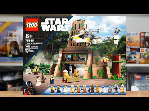 LEGO Star Wars 75365 YAVIN IV REBEL BASE Review! (2023)