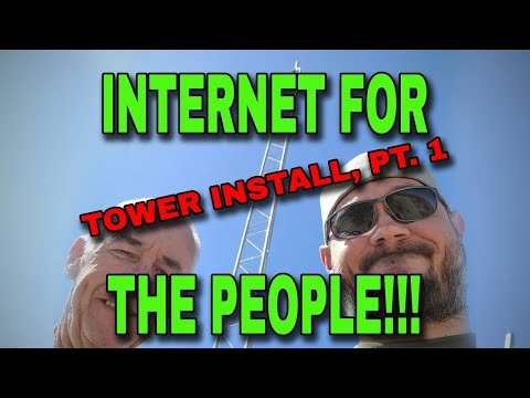 Tower Install Pt.1 - DIY Ubiquiti Internet Relay Pt. 52