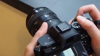 Video thumbnail for Sigma MC-11 + Canon EF 50mm f/1.4 USM + Sony A7R II by DCFeverHK