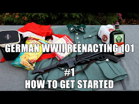 WWIIH&R:  German WWII Reenacting 101 (Part 1 - How to get started)