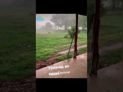 TEMPORAL Jandaia Do Sul #shorts