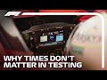 Why Times Don't Matter In F1 Testing