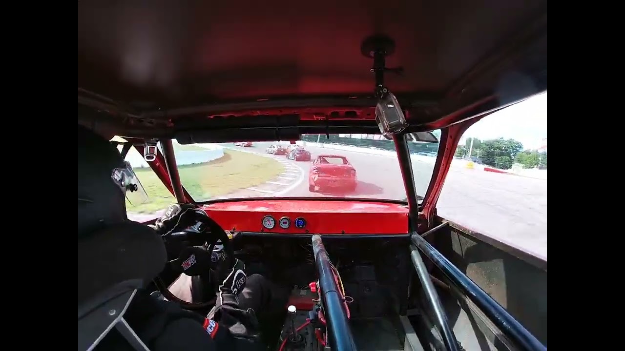 Chris Quin's Run in Pure Stocks at Hudson Speedway
