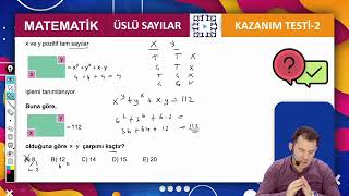 9.Sınıf Matematik Üslü Sayılar Test