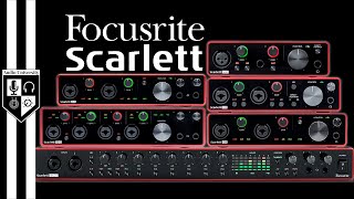 Video thumbnail for Which Focusrite Scarlett Interface Should You Buy? [Solo vs 2i2 vs 4i4 vs 8i6 vs 18i8 vs 18i20] by Audio University