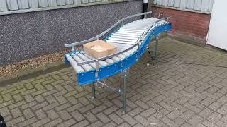 Rolleon Rollenbaan S bocht gebruikt 23 cm roller conveyor for sale - Image 3 | Machineryline TZ Rolleon Rollenbaan S bocht gebruikt 23 cm roller conveyor | Image 3 - Machineryline