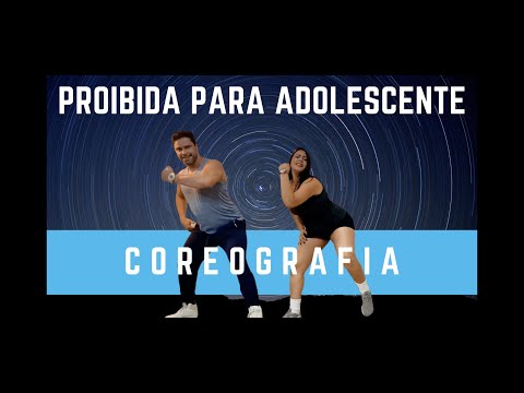 Proibida para adolescente -  coreografia  - Fácil - Vídeo - Léo Santana, Mc Du Black