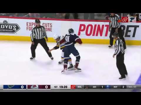 Brayden Schenn (St. Louis Blues) Vs Nazem Kadri (Colorado Avalanche) - 10/16/21