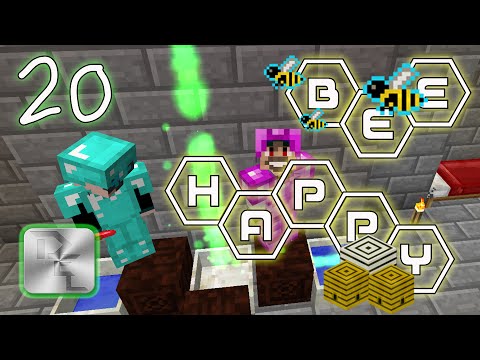 Minecraft Mod Pack Bee Happy - Episode 20 -  Endoflame and Lenses