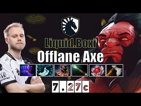 Axe | Liquid.Boxi | Offlane Axe | 7.27c Gameplay Highlights