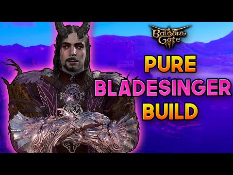 Baldur's Gate 3 - PURE BLADESINGER Shadow Blade Control Build Guide