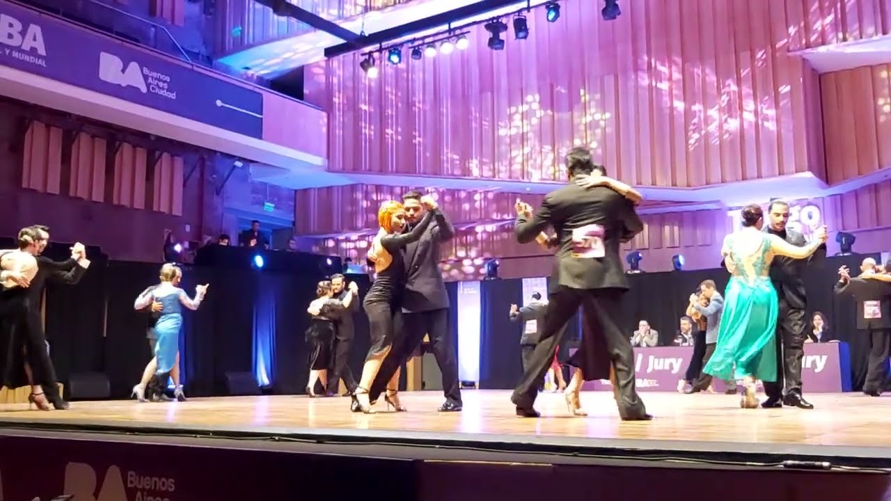 Día 2 clasificatorias  Mundial de Tango 2.024 Ronda 14 Tema 1 "Tristeza marina" Di Sarli/Rufino