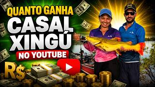 QUANTO GANHA O CANAL CASAL XINGÚ ? | GANHOS REAIS 2026