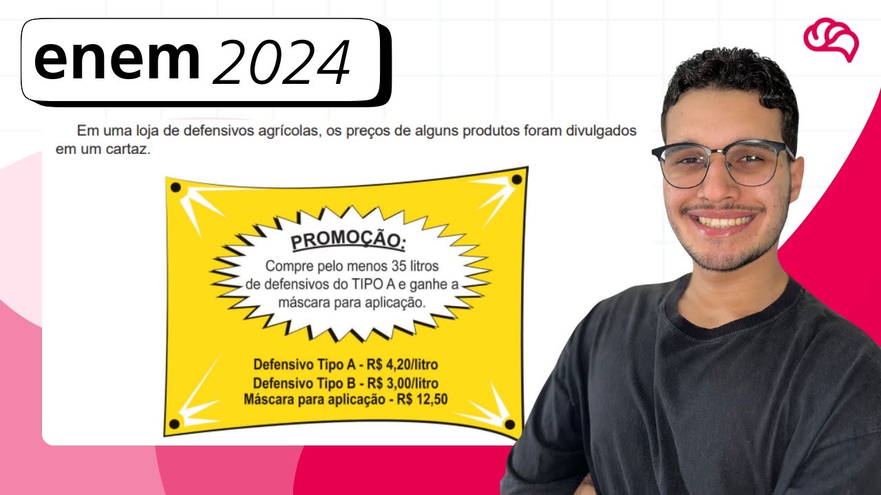 Resolução em Vídeo — Questão 158 ENEM 2024