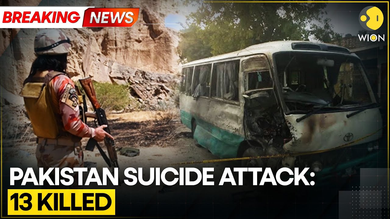BREAKING: Suicide Attack In Northwest Pakistan Kills 13 Soldiers | WION