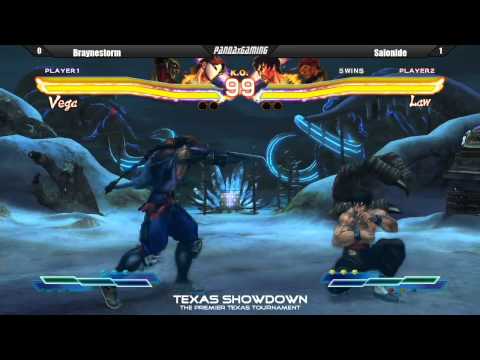 Braynestorm vs Saionide - Street Fighter X Tekken (Texas Showdown)