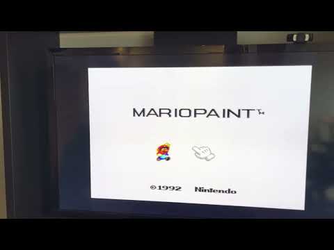 Mario Paint (SNES PAL) arrived today!