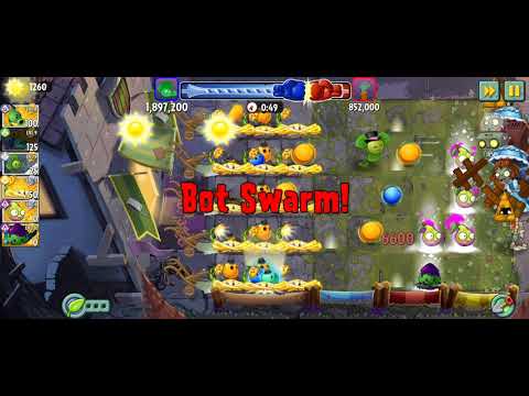 Plants vs Zombies 2 Battlez Arena week 137 Boosterama 3.9 Million